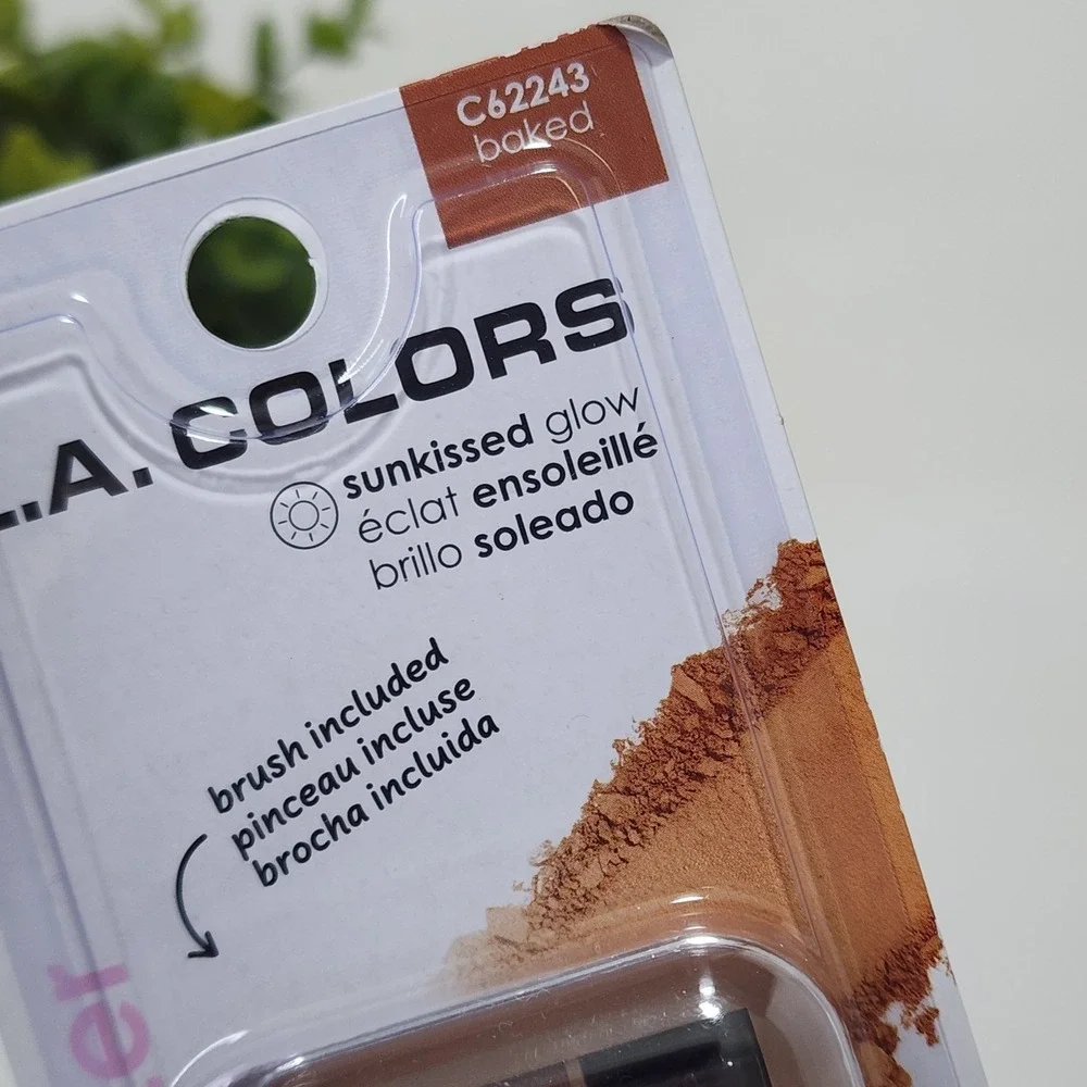 L.A. COLORS Powder Bronzer - Baked C62243 ~ 0.13 oz ~ New and Unopened